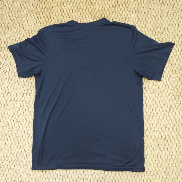 Nike Men's Adult Sz M Tee Shirt Regular Dri Fit Illinois Athletic Casual Short - Picture 5 of 7